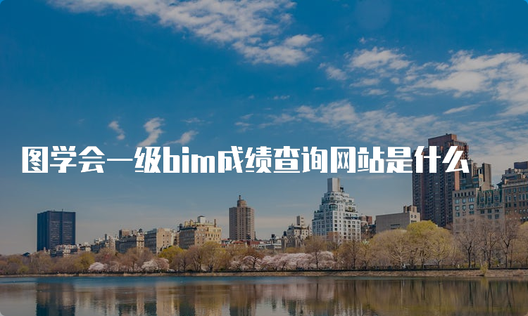 图学会一级bim成绩查询网站是什么