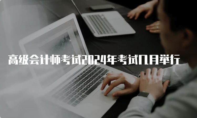 高级会计师考试2024年考试几月举行