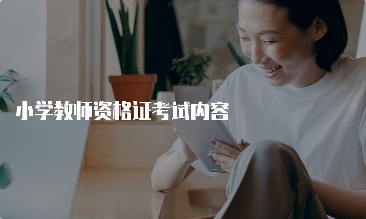 小学教师资格证考试内容