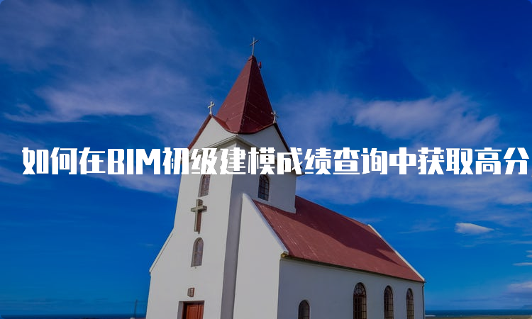 如何在BIM初级建模成绩查询中获取高分，详细攻略大揭秘！