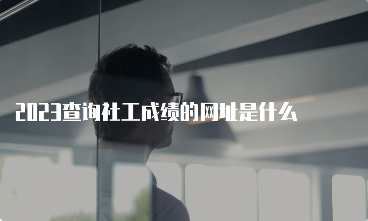 2023查询社工成绩的网址是什么