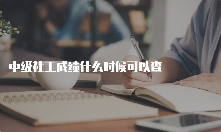 中级社工成绩什么时候可以查