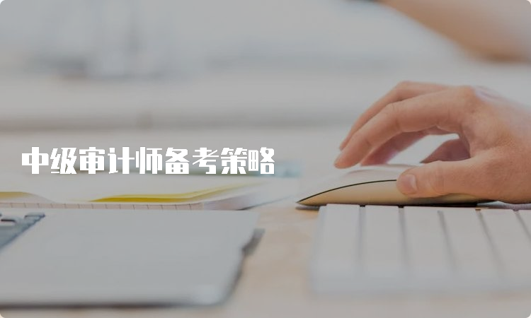 中级审计师备考策略