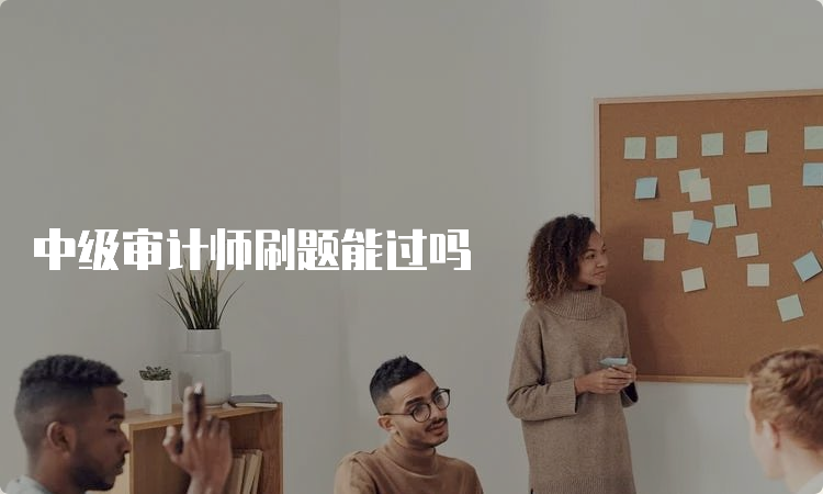 中级审计师刷题能过吗