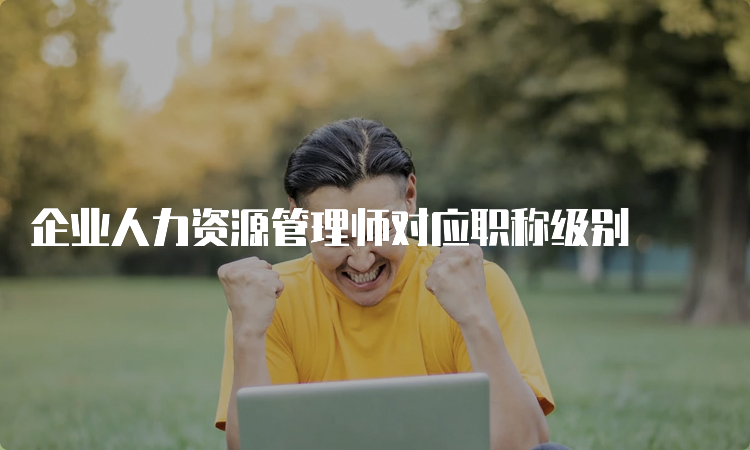 企业人力资源管理师对应职称级别